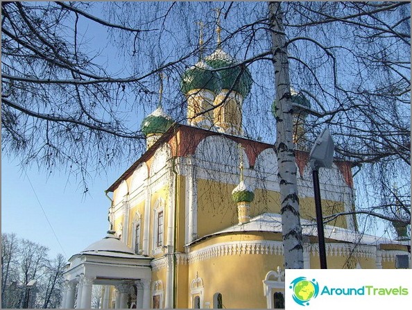 Savior Transfiguration Cathedral of the Uglich Kremlin.