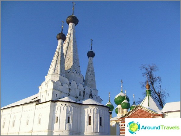 Uglich. Alekseevsky Monastery.