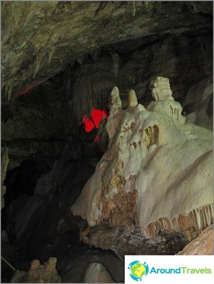 Abkhazia. New Athos. Novy Afon Cave.