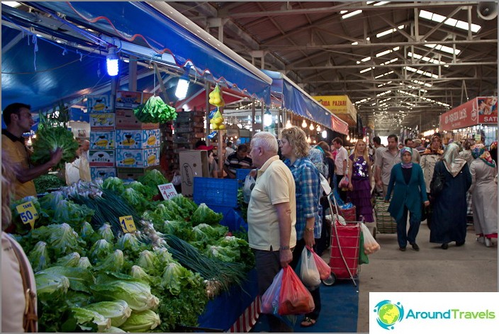 Bazaar in Karasu.