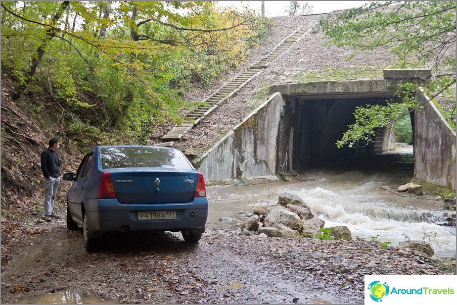 Not every tunnel can be reached by car.