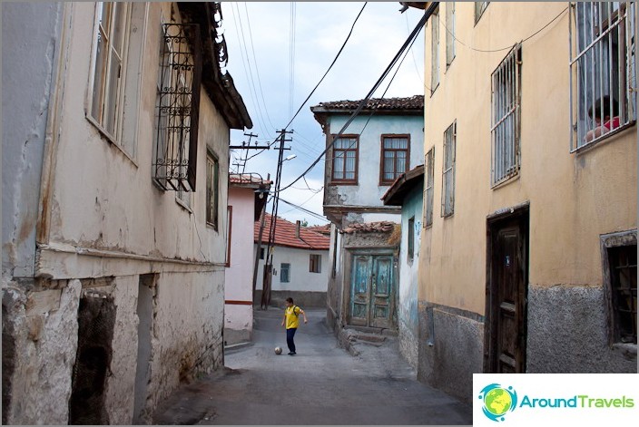 Inside the old city of Ankara. Inside the old city of Ankara.