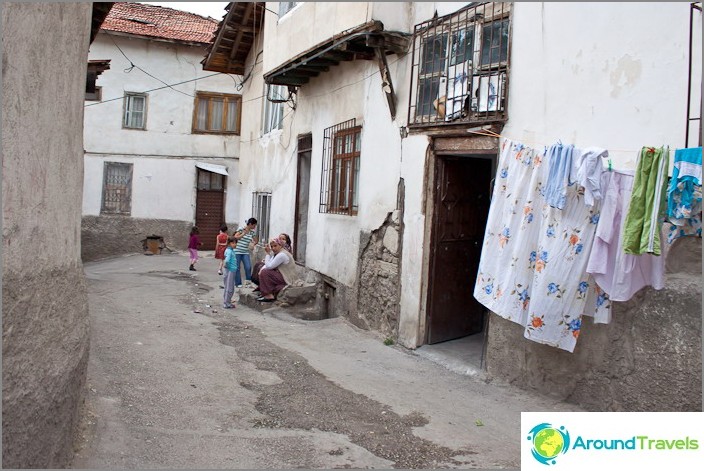 Inside the old city of Ankara. Inside the old city of Ankara.
