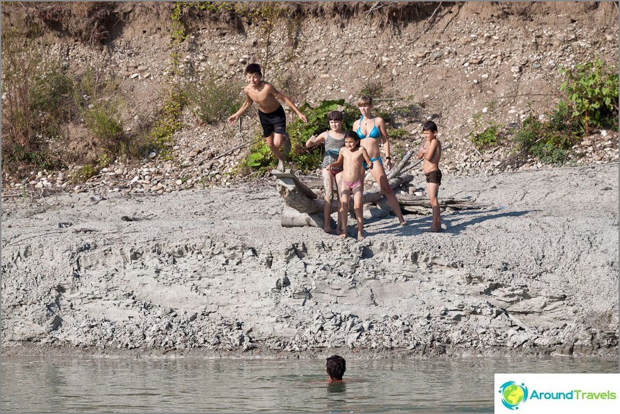 River Pshekha - local attraction
