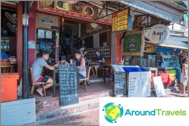 Amp Cafe on Phi Phi Don Island - a small Thai cafe