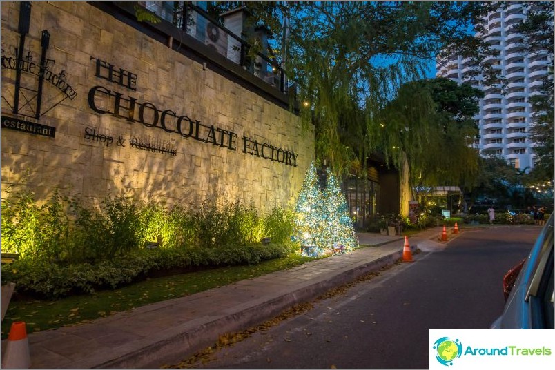 Entrance to The Chocolate Factory Pattaya.