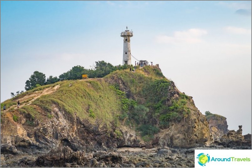 The lighthouse on Koh Lanta and nat park - the best attraction of the island