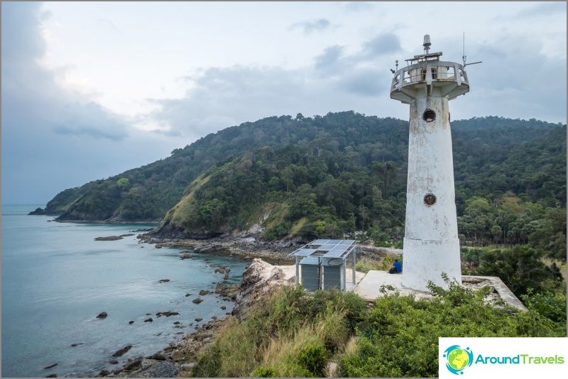 Lighthouse on Koh Lanta Island in Thailand