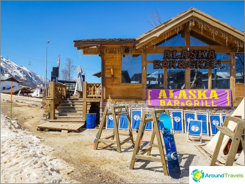 Alaska Bar in the Olympic Village, Rosa Khutor