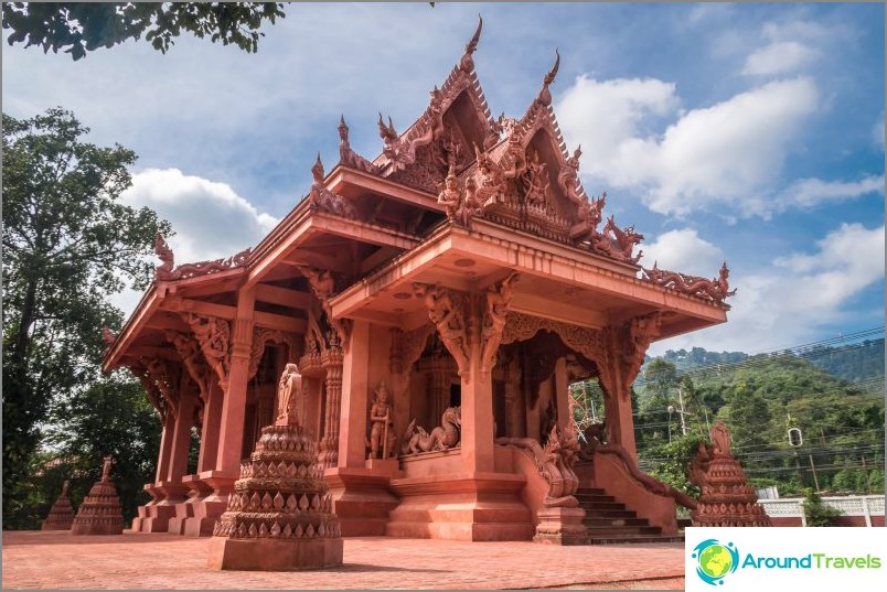 Red Temple on Samui