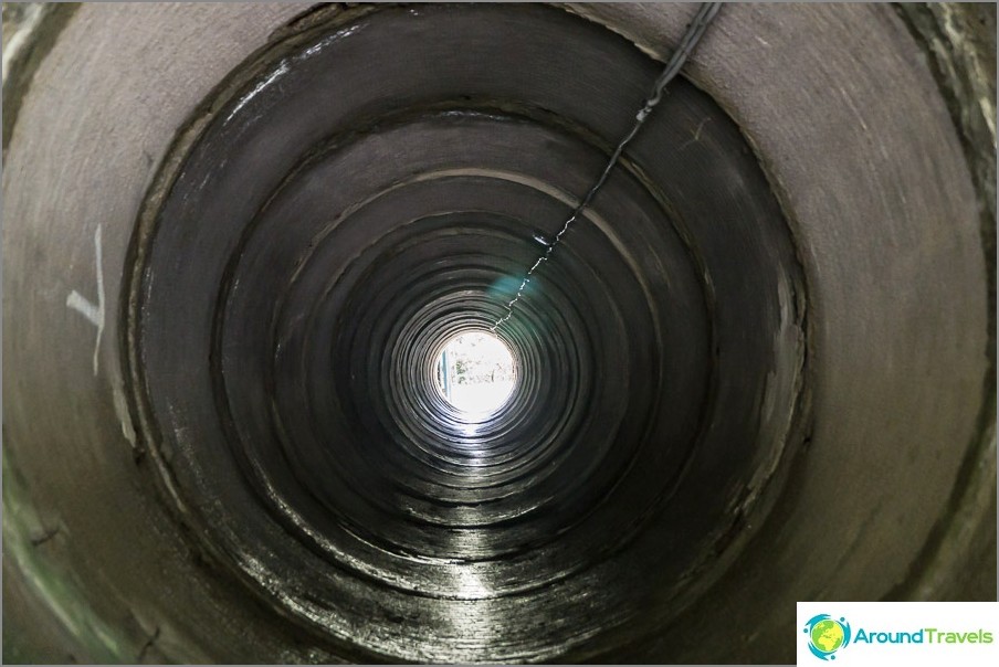 1.5 meter high tunnel