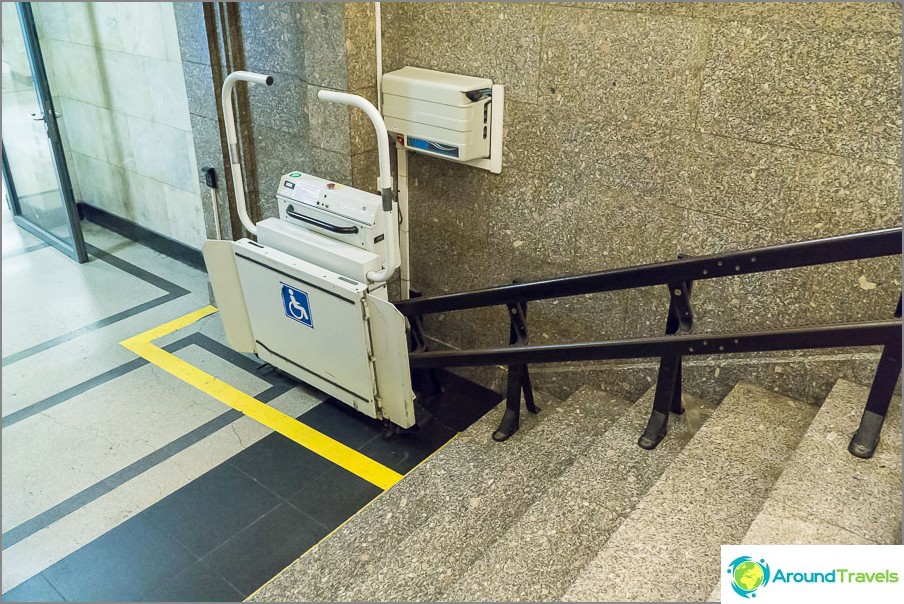 All equipped for disabled