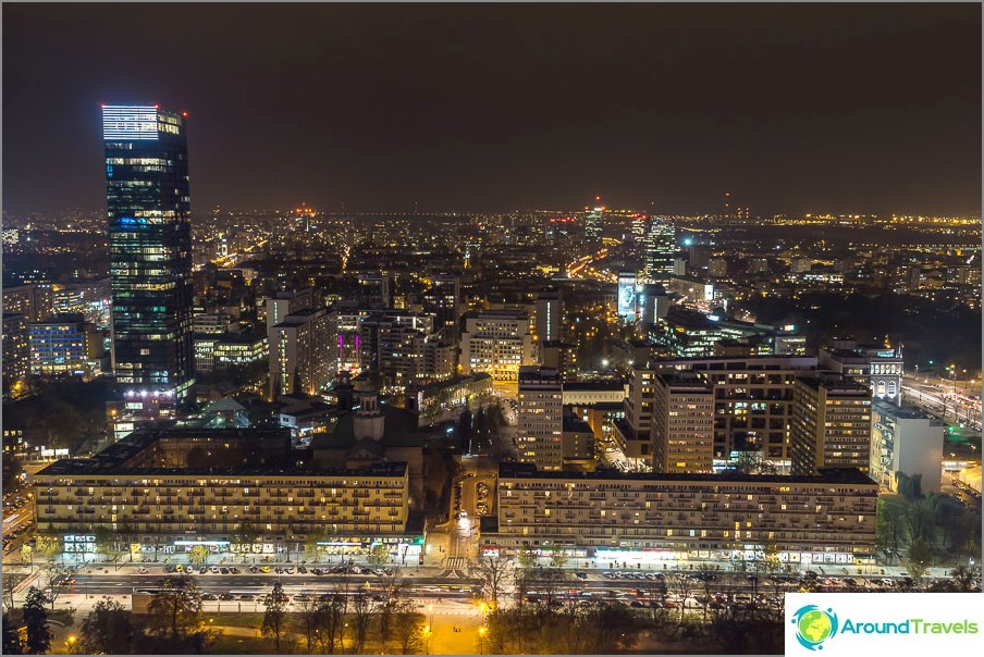 Night Warsaw