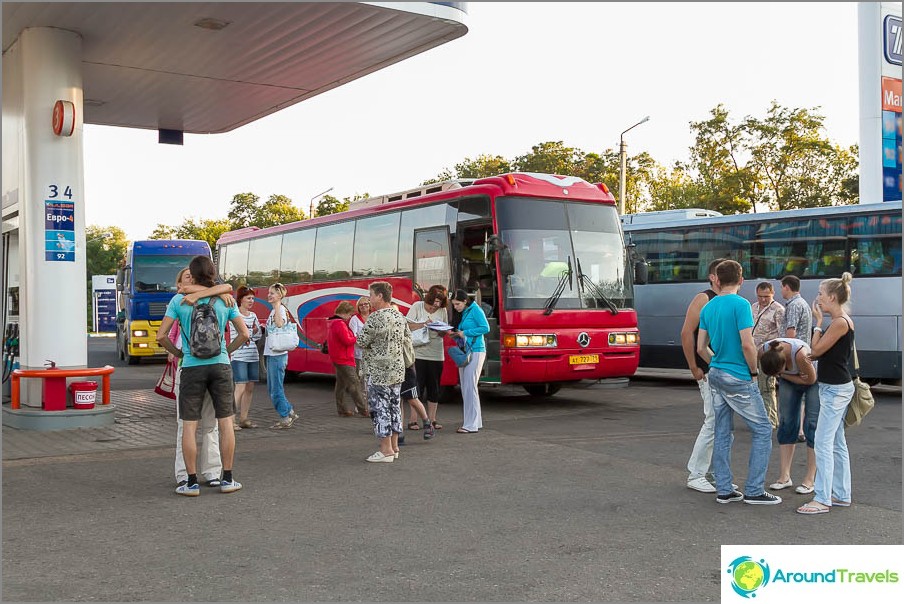 By bus Moscow - Simferopol