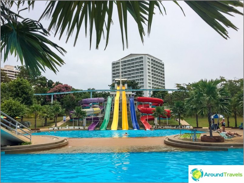 Slides in Pattaya Park