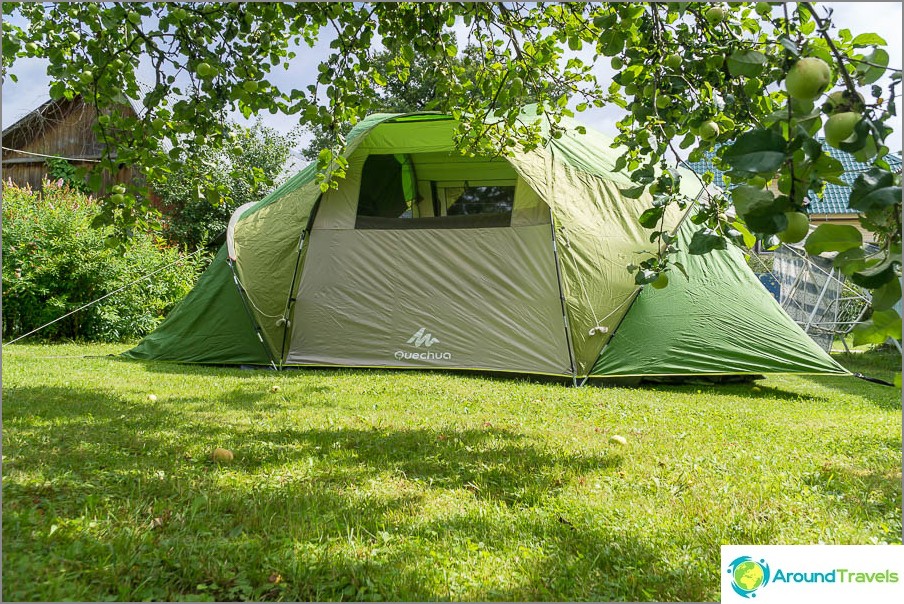 quechua arpenaz family 4.2 tent