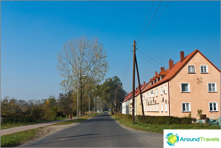Czech Republic and houses with a tiled roof
