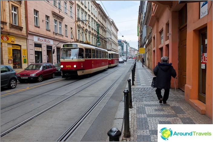 In Prague, run our ..., oh - their trams