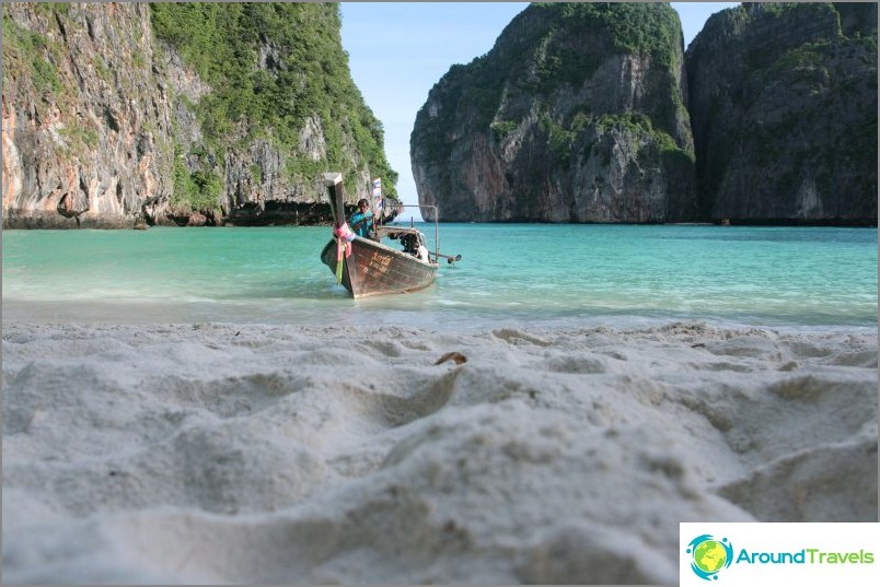 Bay Maya Bay on Phi Phi - the whole truth about the beach from the movie with Di Caprio