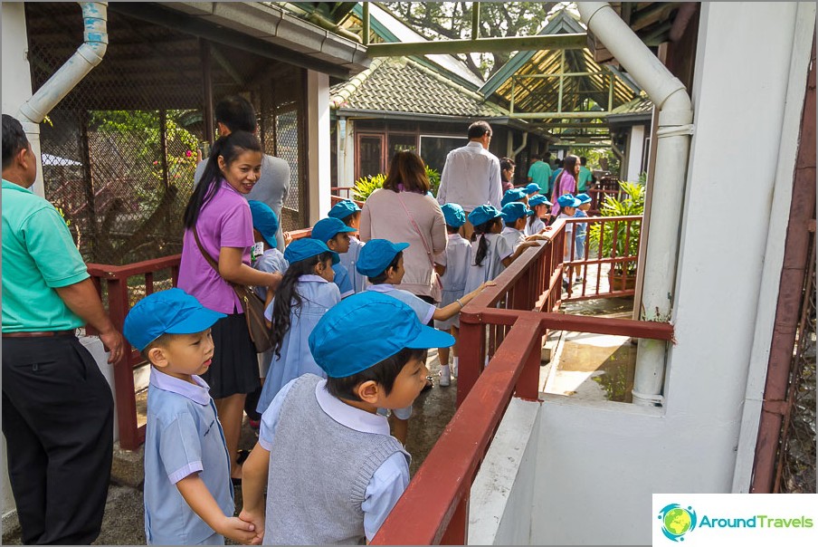 Thai kindergarten on the run