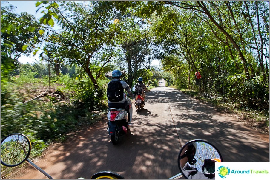 Reel kilometers around Pai Reel kilometers around Pai