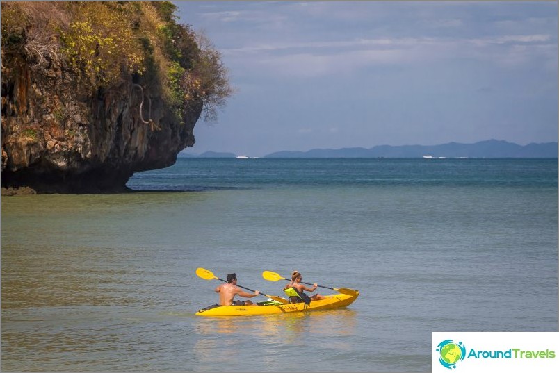 Kayaki in Krabi