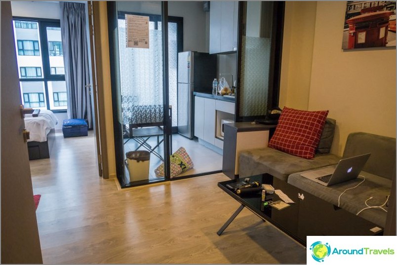 Apartment in Pattaya in the city center on the 22nd floor