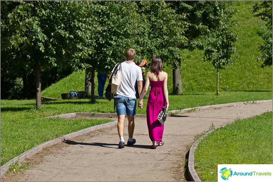 Romantic walks in Dubrovitsy
