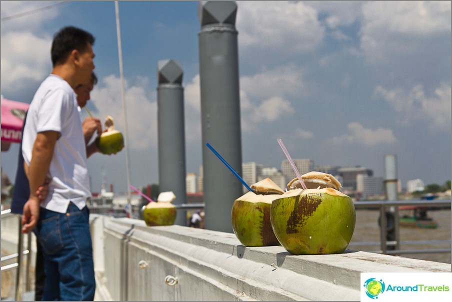 Coconuts quench thirst well in heat