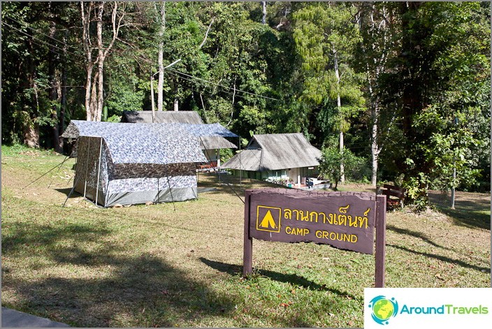 Camping near Mon Tha Than Waterfall