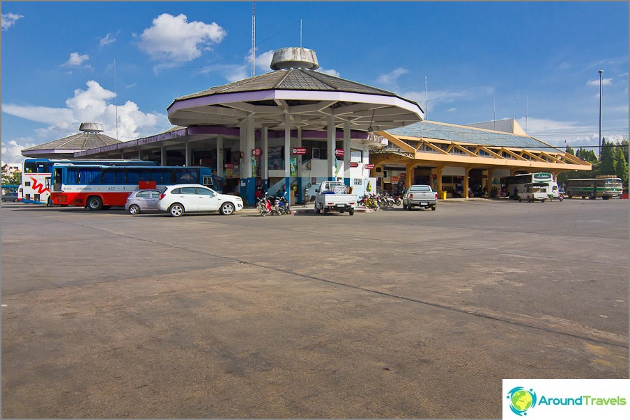 Arcade Bus Terminal - Old Bus Terminal Building in Chiang Mai