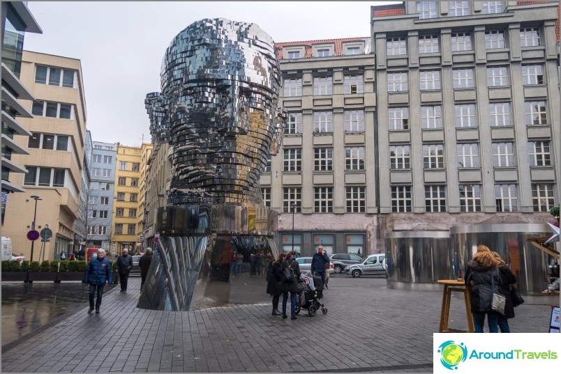 The head of Kafka in Prague - the silent movement of brilliant thoughts