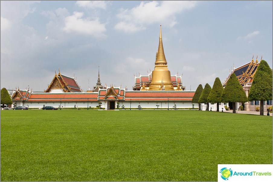 The complex of the Royal Palace in Bangkok