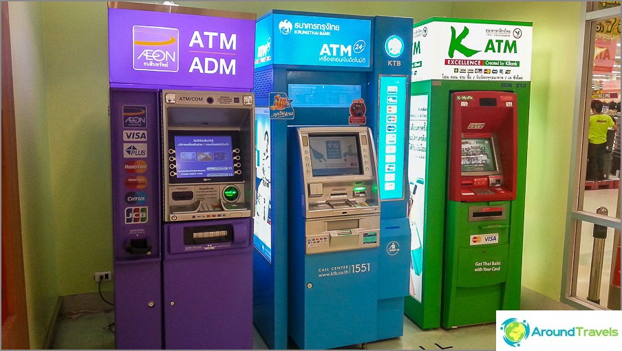 How to withdraw money in Thailand
