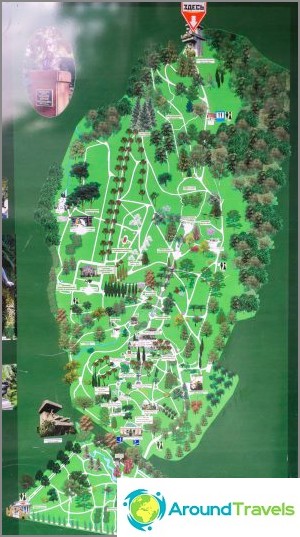 Arboretum map (clickable)