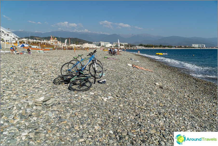 Good beach, few people and free access