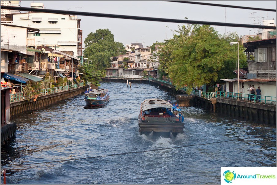 River channel in Bangkok