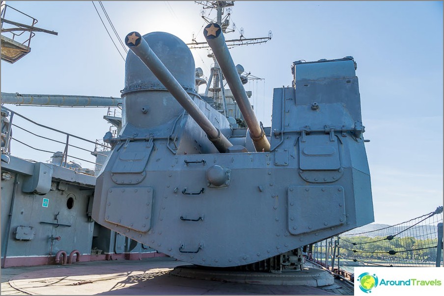 SM-5-1S two-deck deck-tower installation