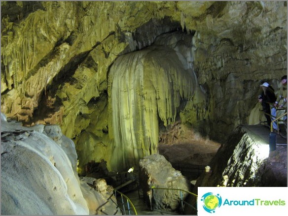Abkhazia. New Athos. Cave.