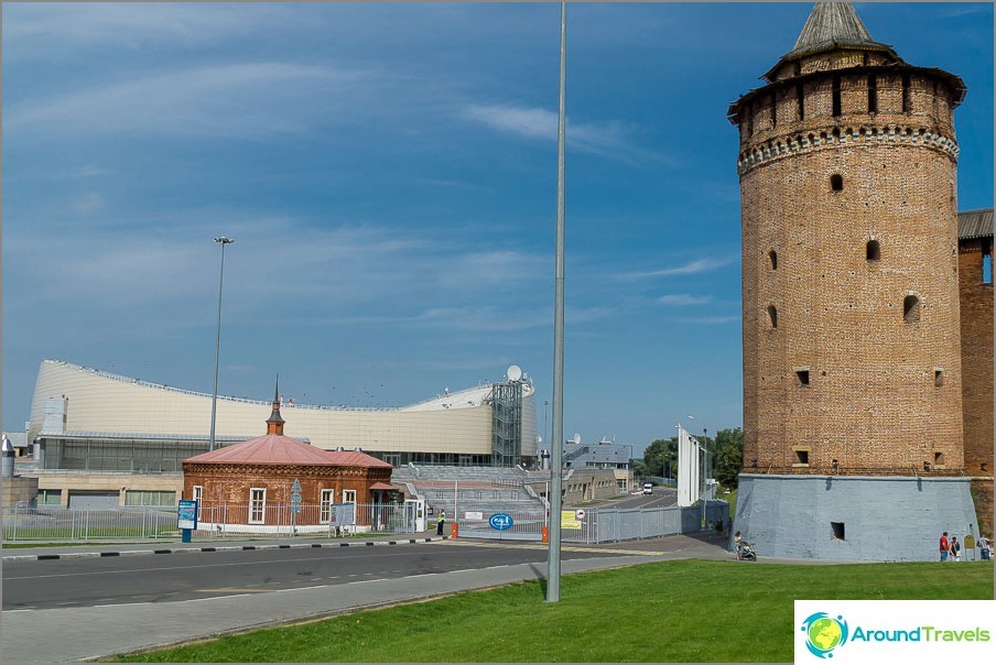 Utilities Museum - on the left, small