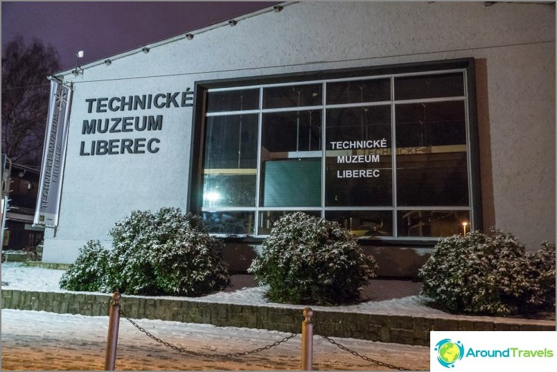 Technical Museum of Liberec - old cars and locomotives