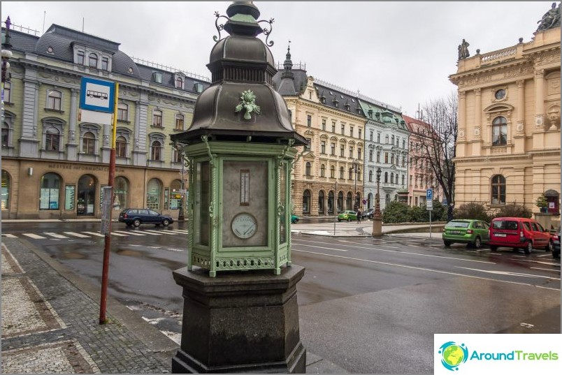 Edward Benes Square - the main square Liberec
