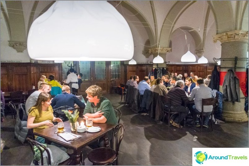 Radnicni Sklipek in Liberec - a restaurant in the basement of the town hall