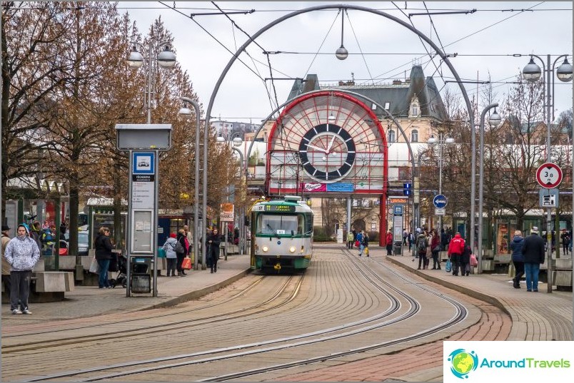 Main transport in the city