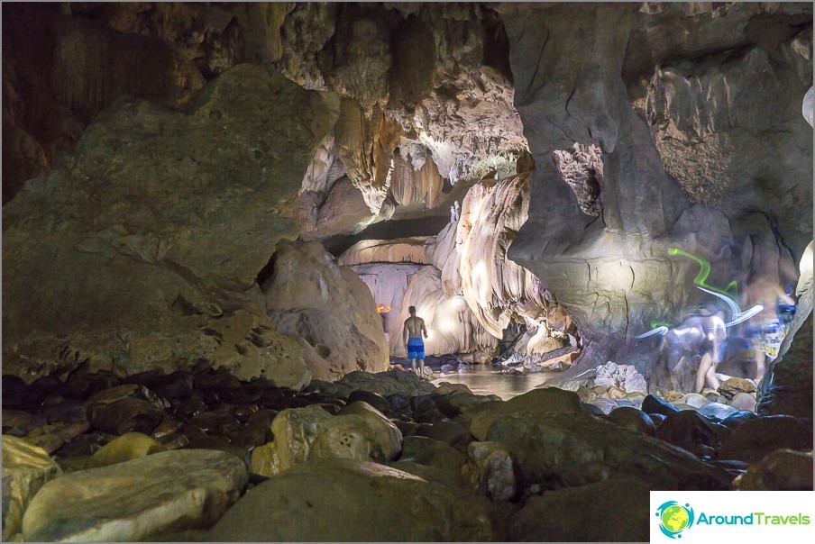 The only normal photo of the cave