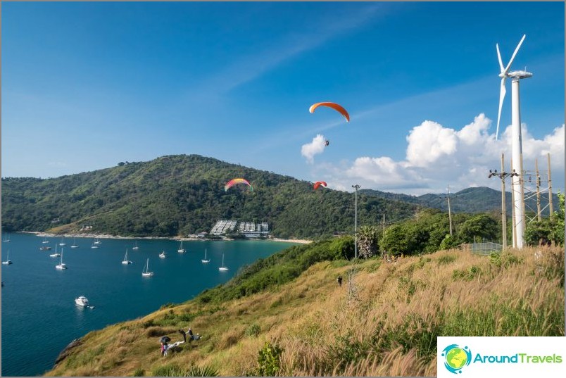 View towards Nai Harn