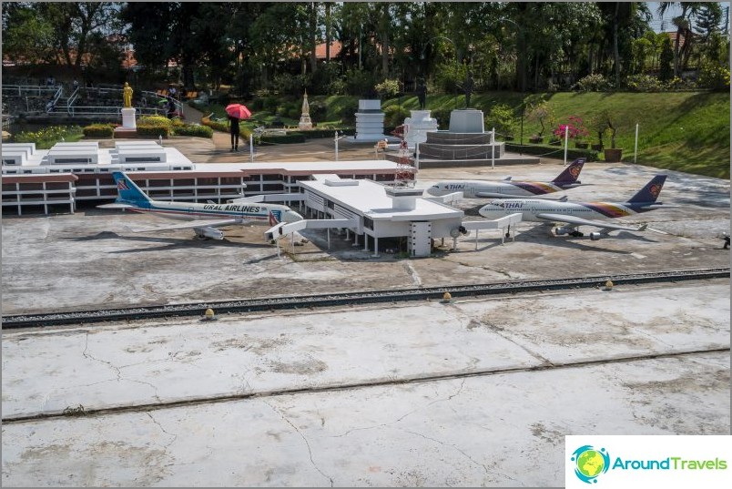 Layout of Don Muang Airport in Bangkok
