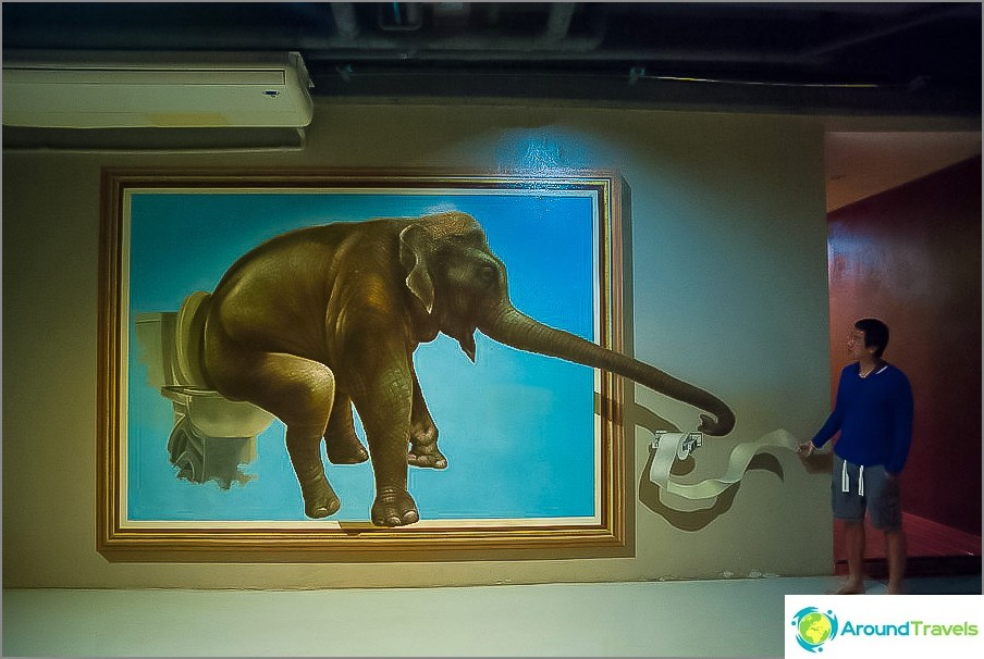 3D gallery in Pattaya - selfie attraction for children and adults