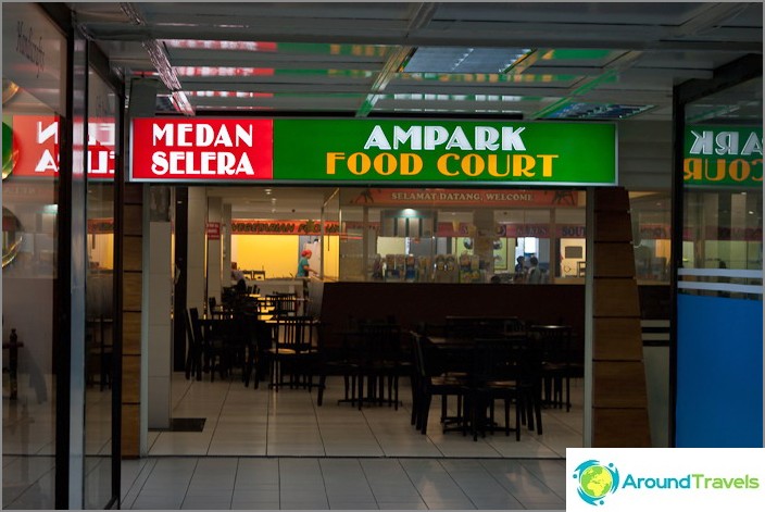 Food Court at Ampang Park Shopping Center