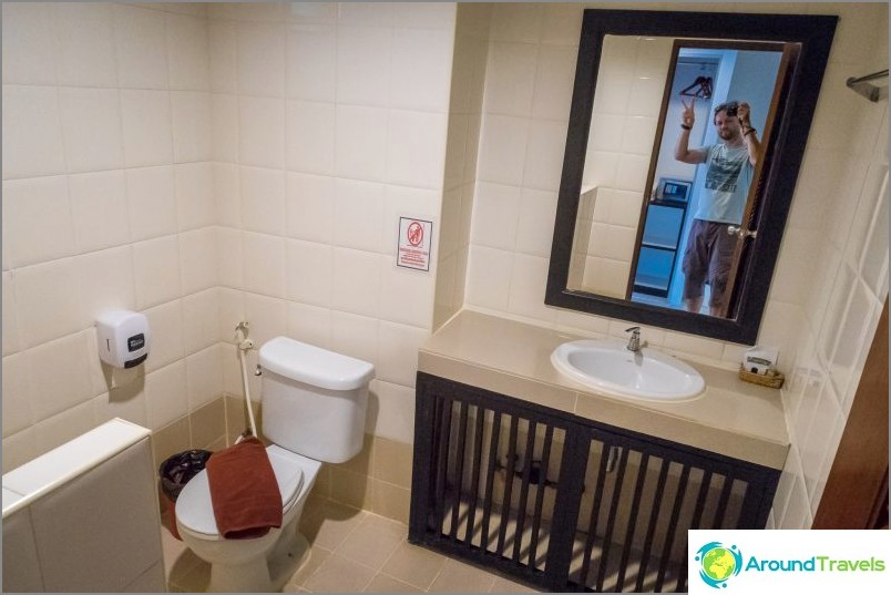 Thai bathroom, typical